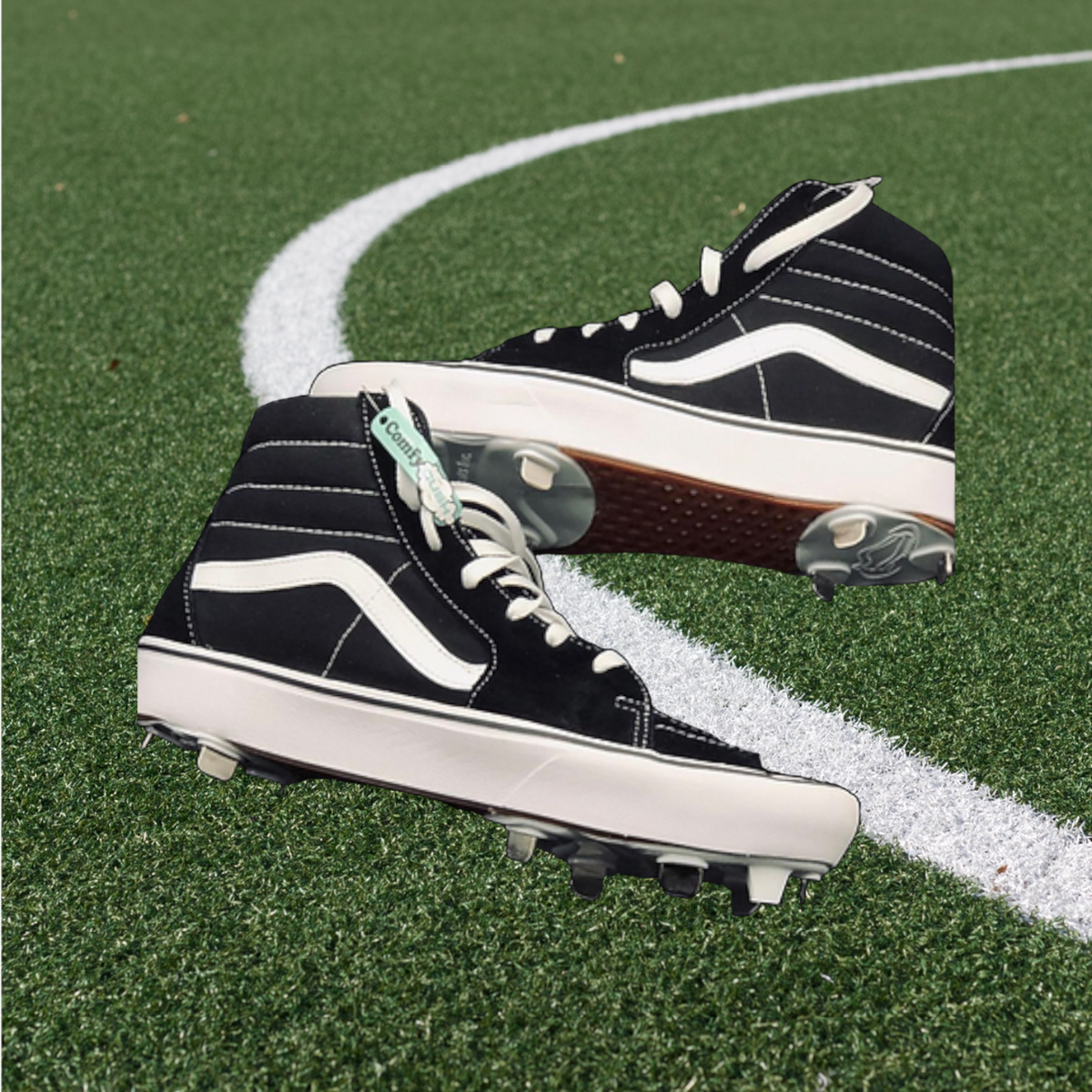 Custom Sneaker Sports Cleats - Jawns on Fire - Authentic Sneakers and ...