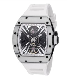 Invicta S1 Rally Vortex Automatic Men's Watch w/ Skeleton Dial - 41mm, White