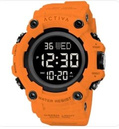 Activa Kadron X Invicta Digital Men's Watch - 53mm, Orange - Watches - Jawns on Fire Sneakers & Shoes
