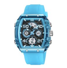 Activa X Invicta Digital Essentials Men's Watch - 45mm, Light Blue - Watches - Jawns on Fire Sneakers & Shoes