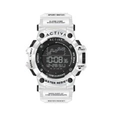Activa X Invicta Digital Unisex Watch - 50mm, White - Watches - Jawns on Fire Sneakers & Shoes