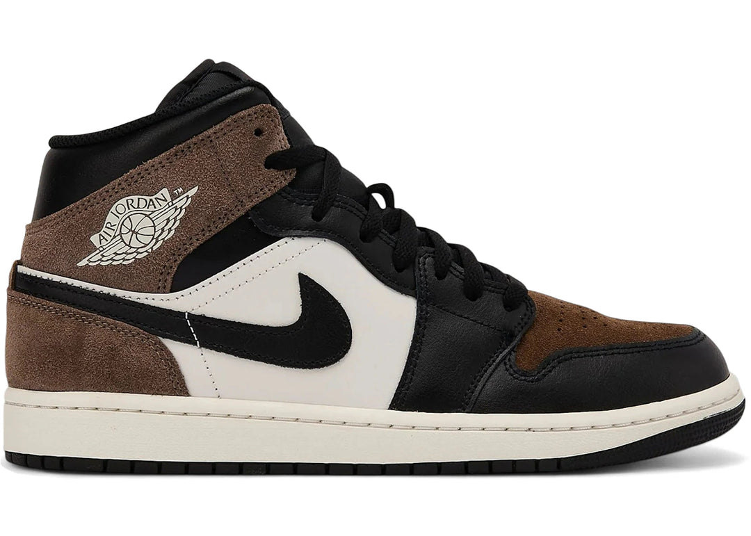 Jordan 1 Mid Black Palomino