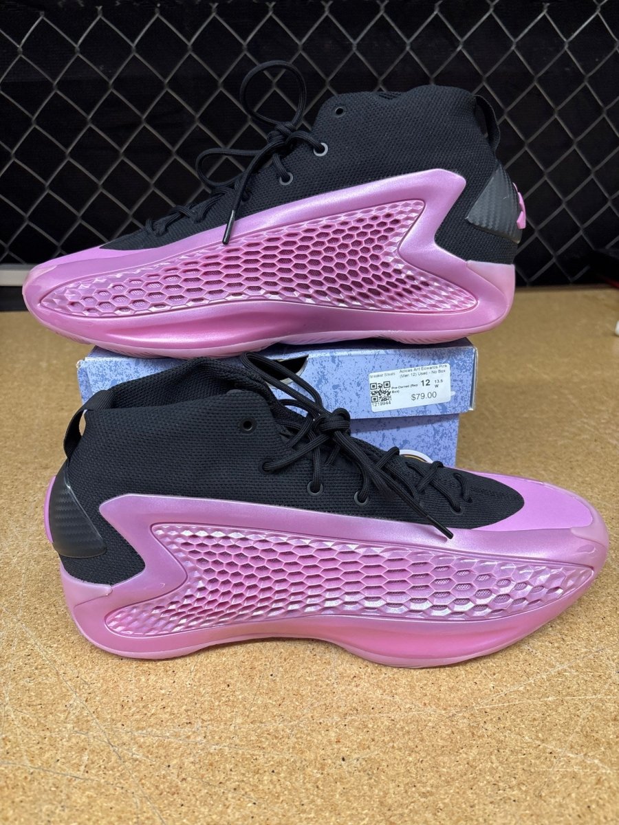 Adidas Ant Edwards Pink (Men 12) Used - No Box - Sneakers - Jawns on Fire Sneakers &amp; Shoes