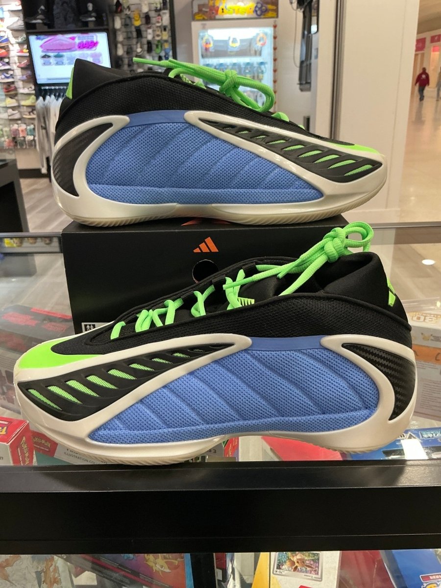 Adidas Anthony Edwards Green Blue Mens 8 Used - Sneakers - Jawns on Fire Sneakers &amp; Shoes