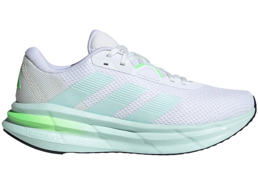 adidas Galaxy 7 Cloud White Halo Mint Lime Burst Women 10 New - Sneakers - Jawns on Fire Sneakers &amp; Shoes