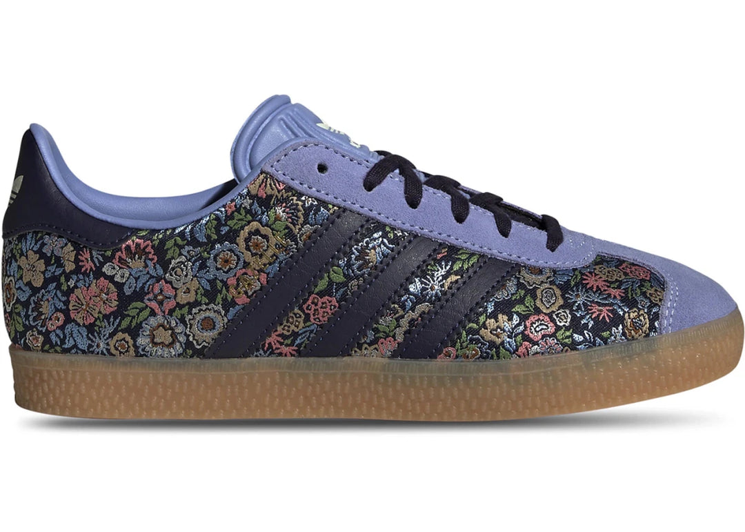 adidas Gazelle Liberty London Floral Embroidery (GS) - Sneakers - Jawns on Fire Sneakers & Shoes