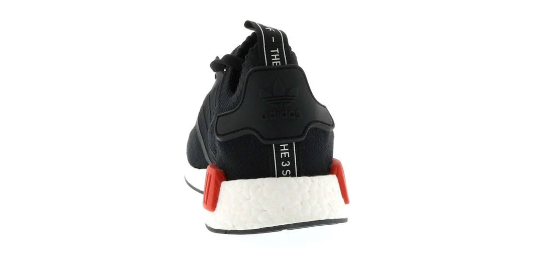 adidas NMD R1 Core Black Lush Red - Sneakers - Jawns on Fire Sneakers & Shoes