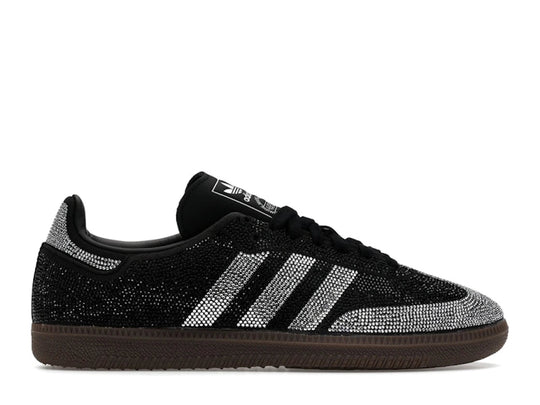 adidas Samba OG Rhinestone Black Silver (Women&