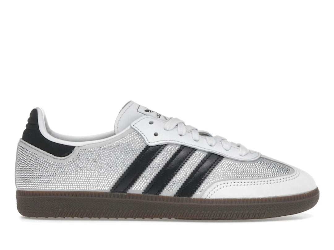 adidas Samba OG Rhinestone Crystal White Silver (Women&