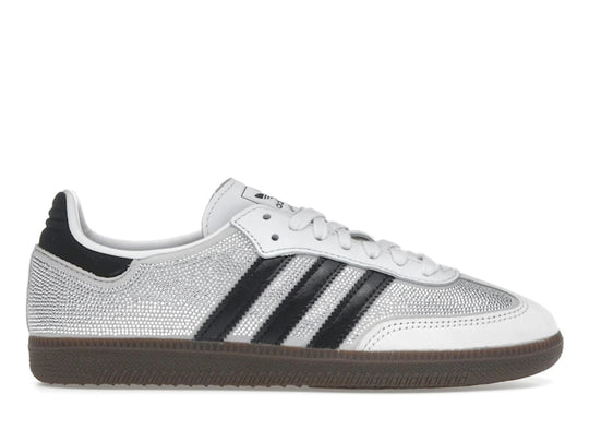 adidas Samba OG Rhinestone Crystal White Silver (Women&
