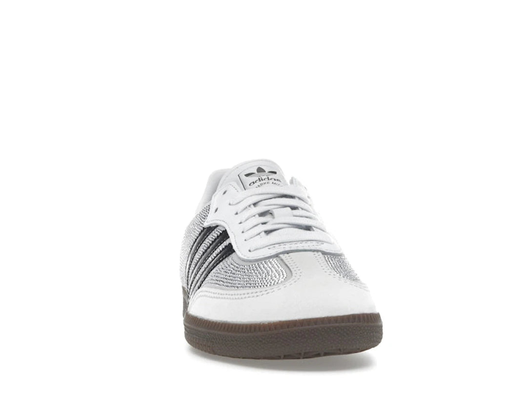 adidas Samba OG Rhinestone Crystal White Silver (Women&