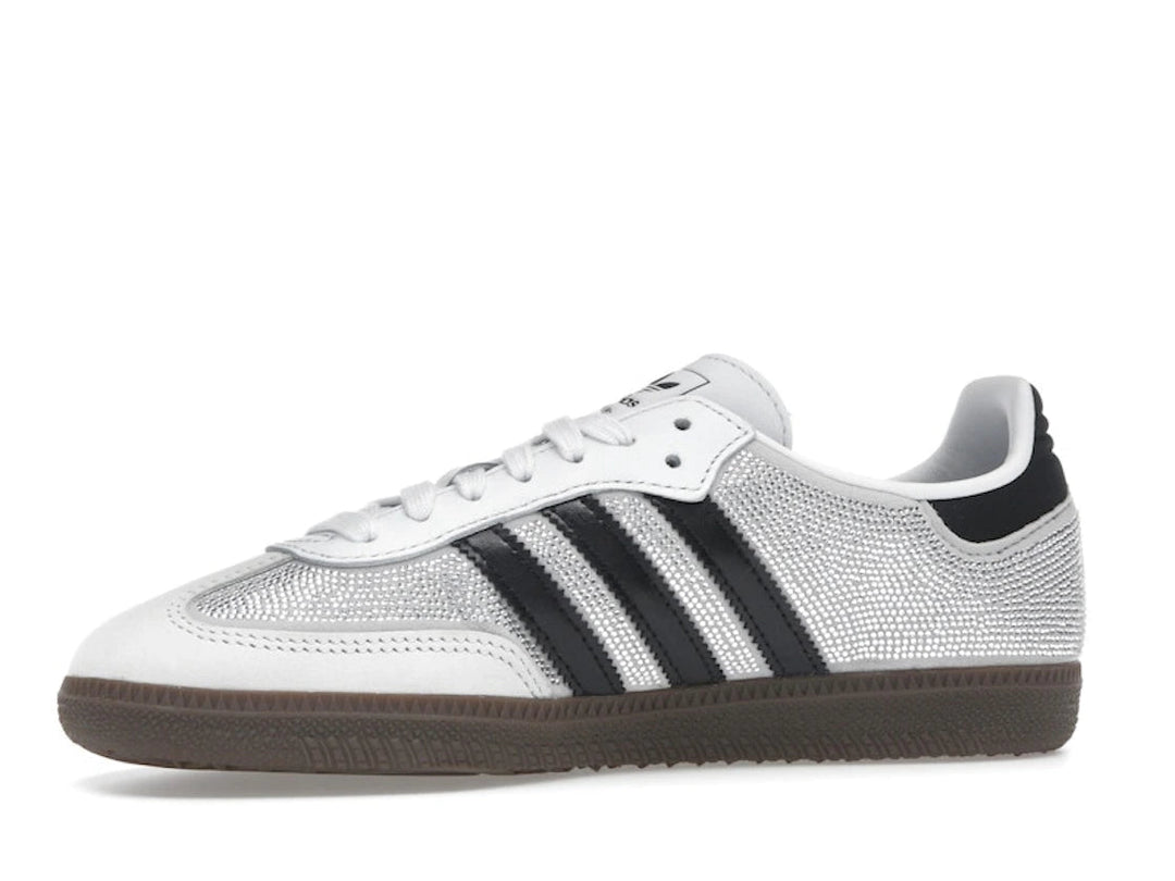 adidas Samba OG Rhinestone Crystal White Silver (Women&