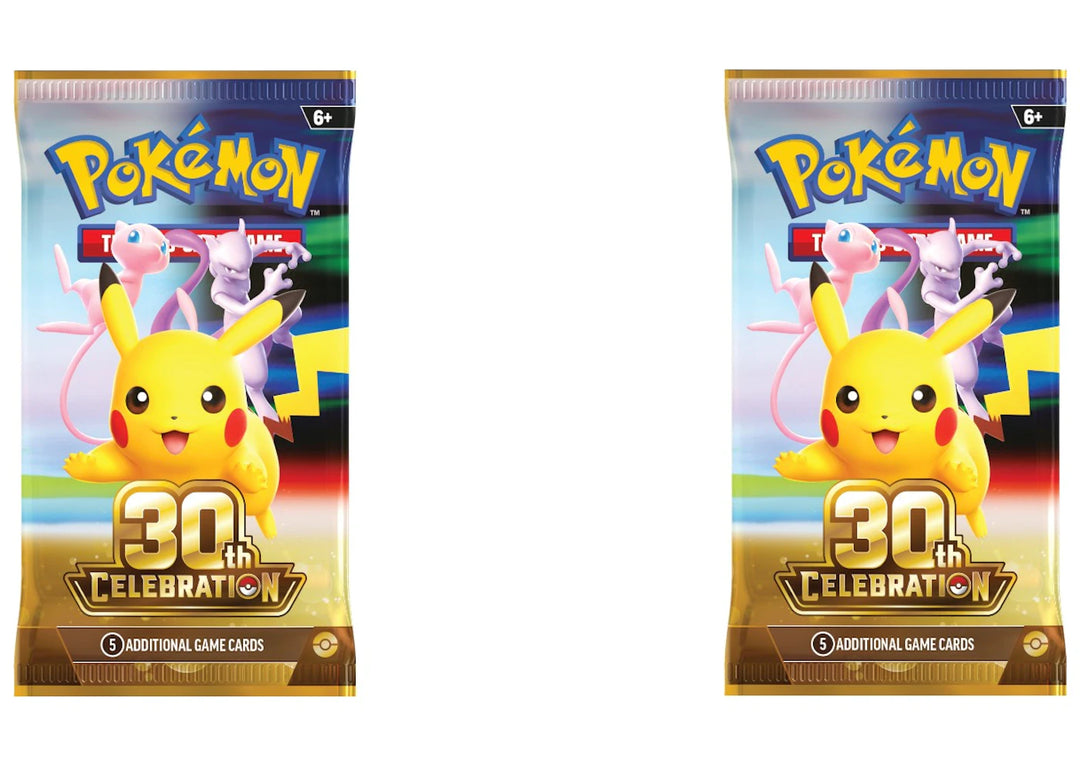 2026 Pokémon Mega Evolution 30th Celebration Booster Pack (Random Pack Art) (One Pack)