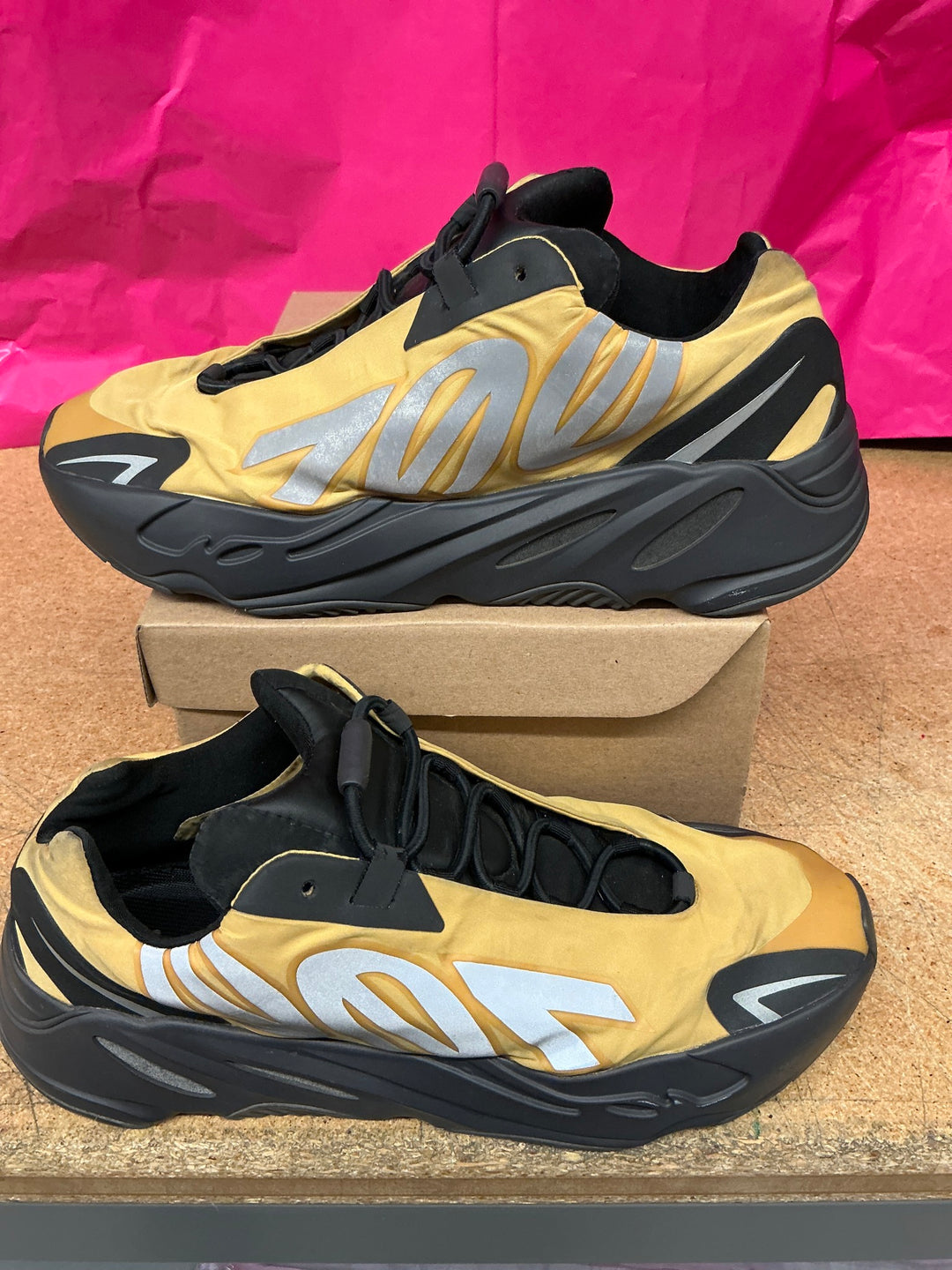 Adidas Yeezy 700 MNVN Gold Mens 12 Used