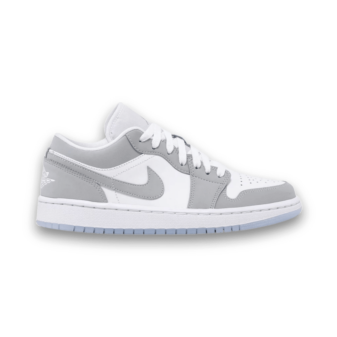 Air Jordan 1 Low White Wolf Grey - Women - Sneakers - Jawns on Fire Sneakers & Shoes