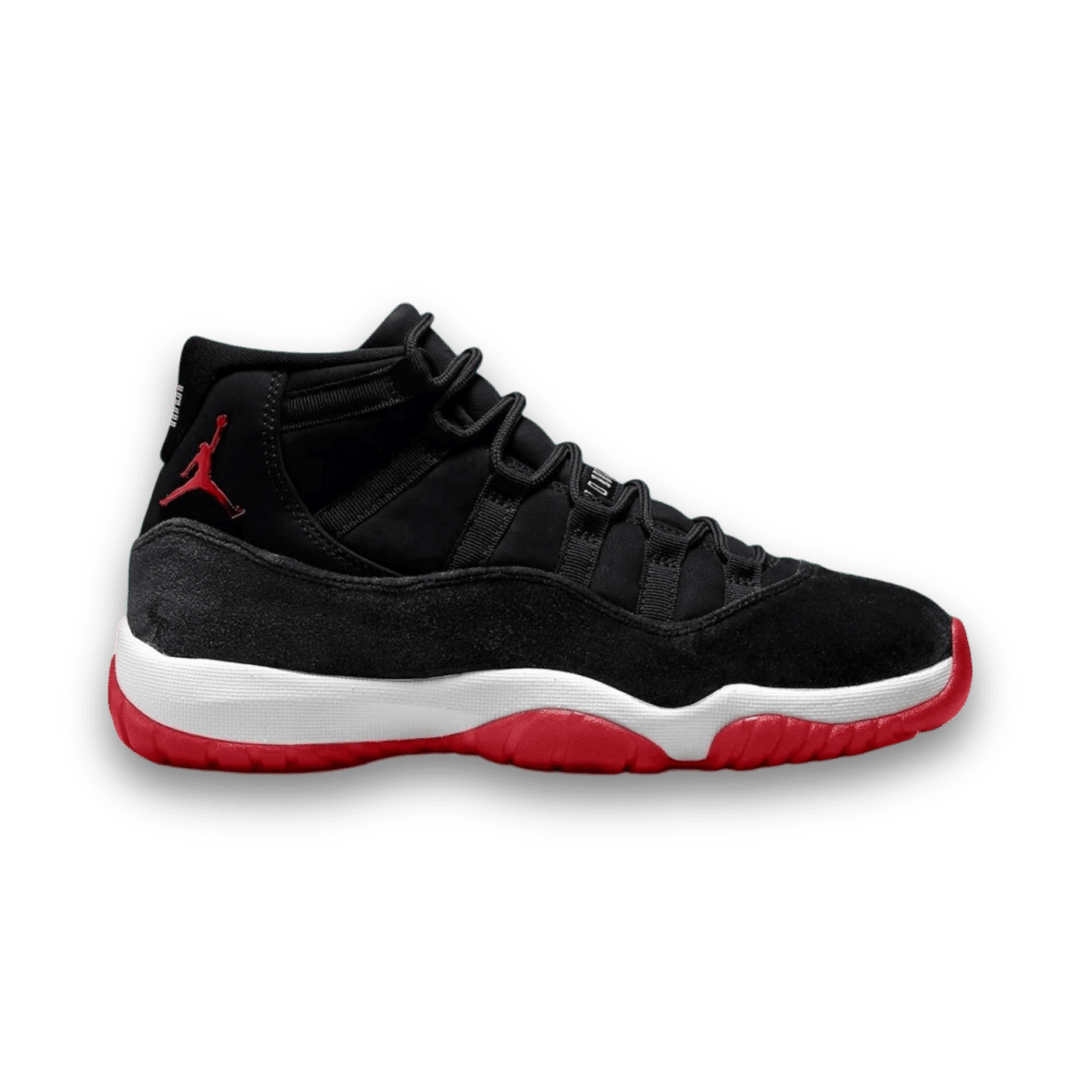 Air Jordan 11 Retro 'Bred Velvet' - Women - Sneakers - Jawns on Fire Sneakers & Shoes