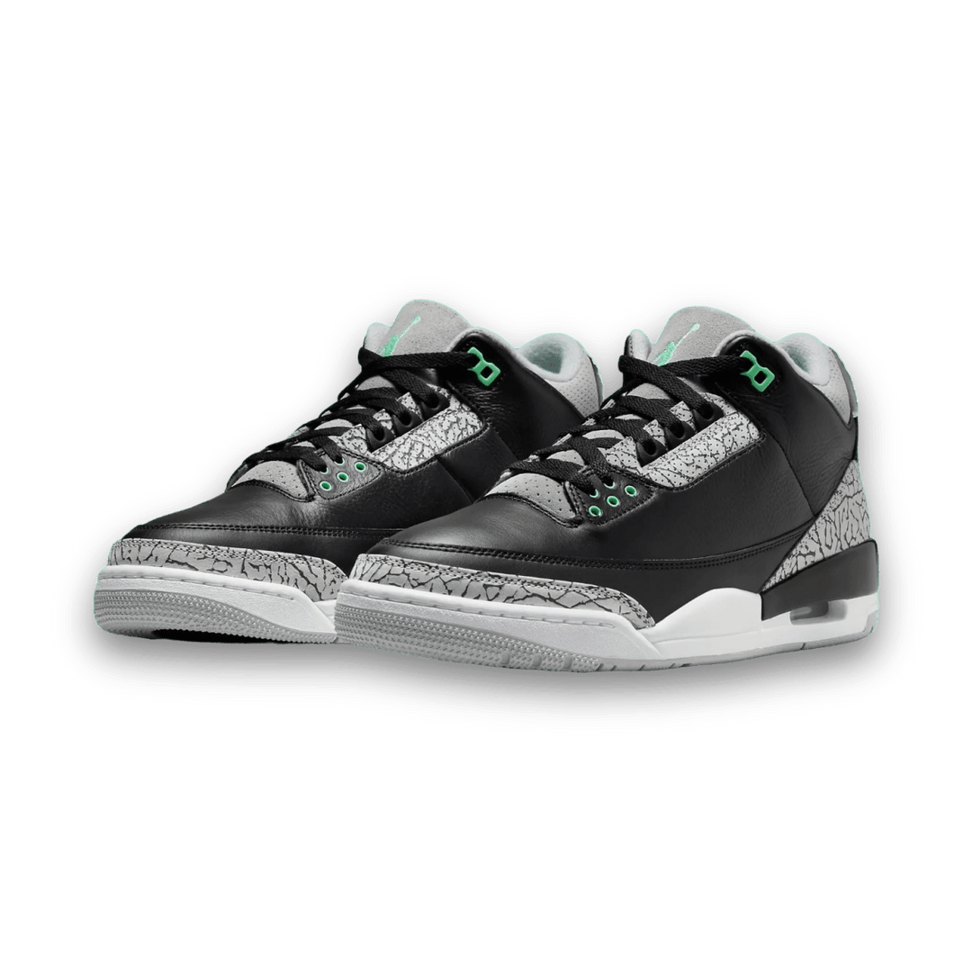 Air Jordan 3 Retro 'Green Glow' - Sneakers - Jawns on Fire Sneakers & Shoes