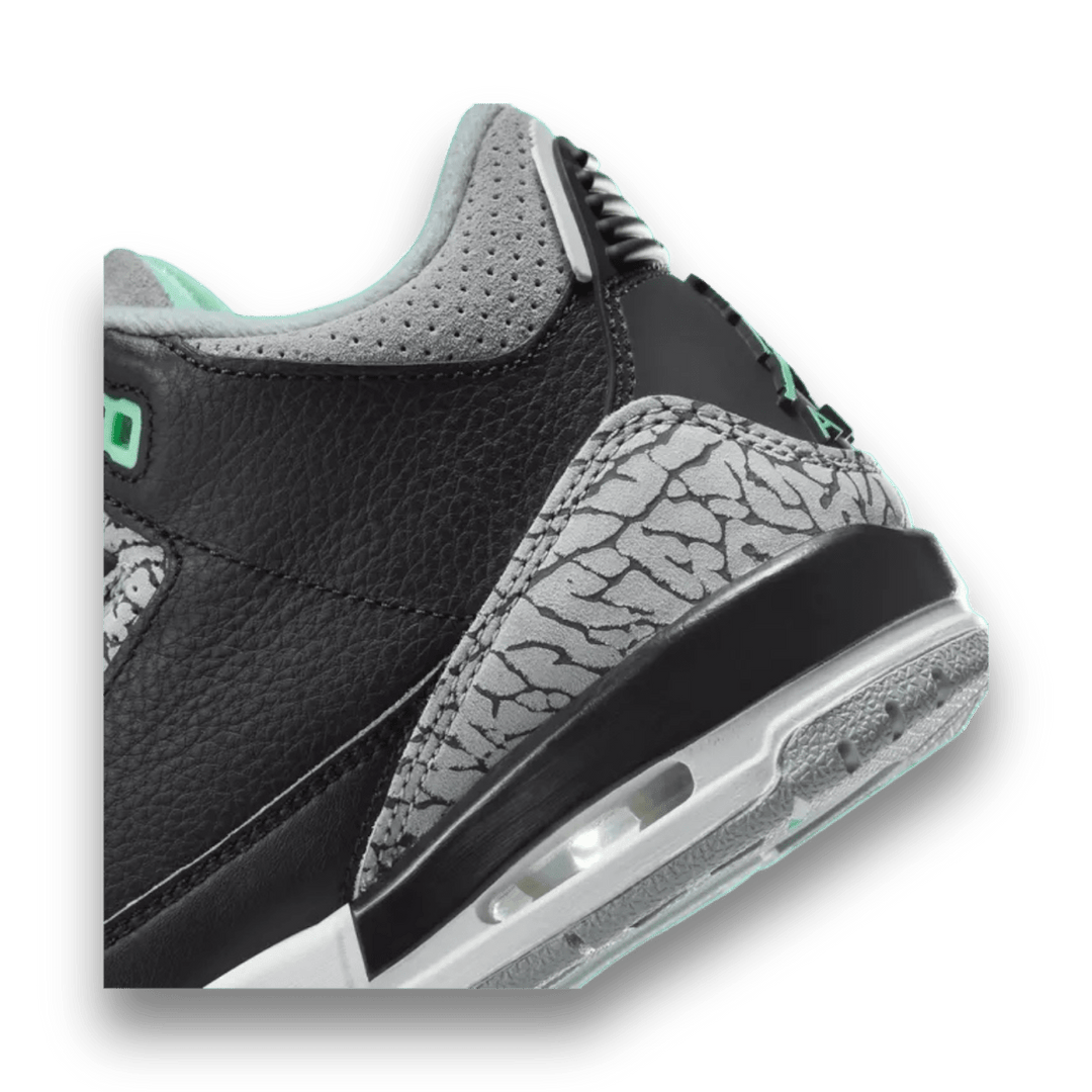 Air Jordan 3 Retro 'Green Glow' - Sneakers - Jawns on Fire Sneakers & Shoes