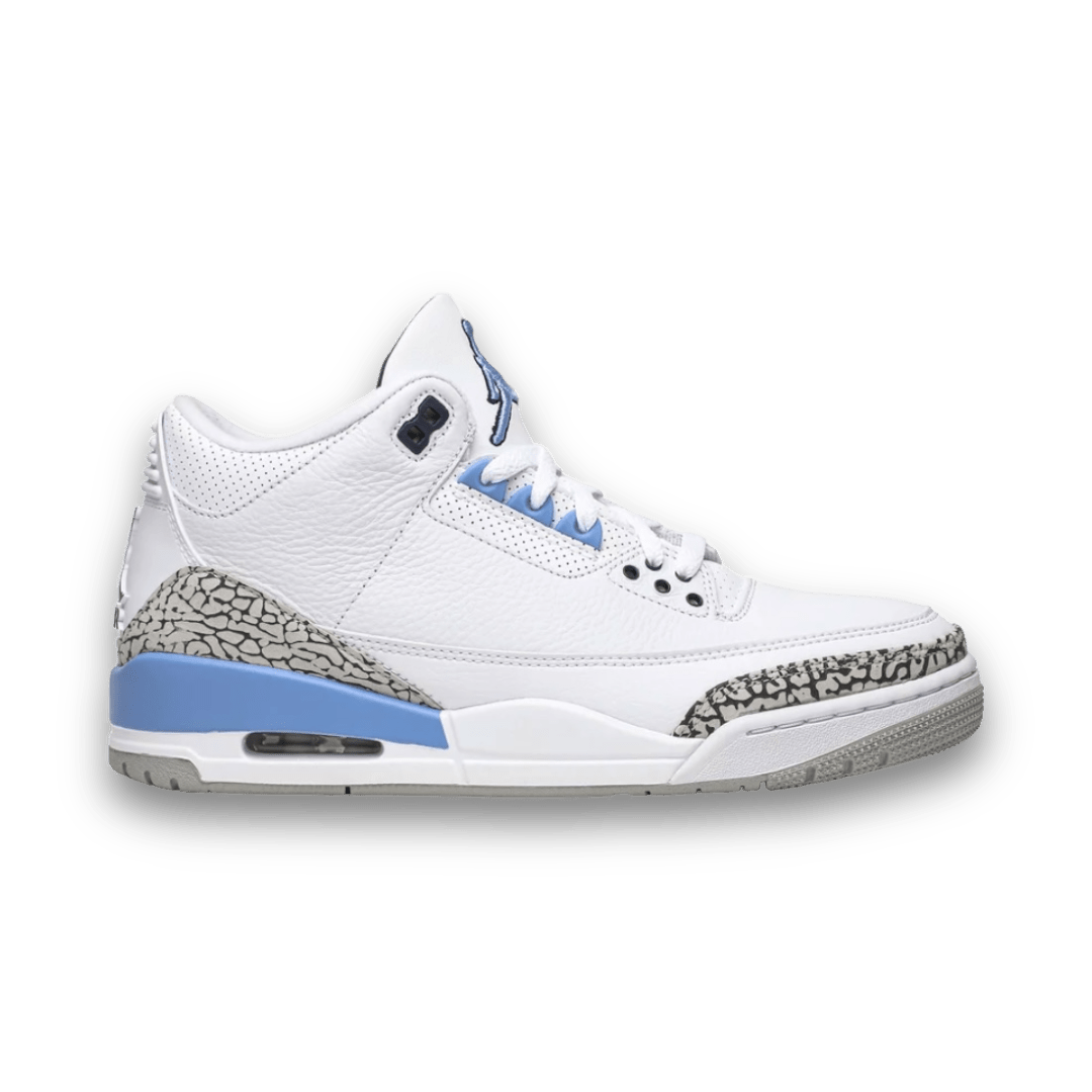 Air Jordan 3 Retro 'UNC' - Gently Enjoyed (Used) Men 12 - Mid Sneaker - Jawns on Fire Sneakers & Streetwear