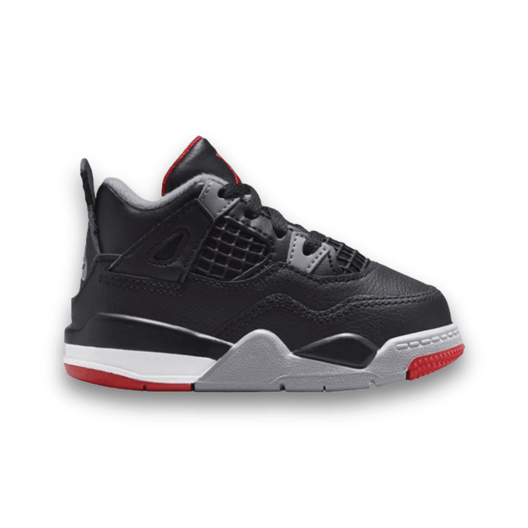 Air Jordan 4 Retro 'Bred Reimagined' - Toddler - Sneakers - Jawns on Fire Sneakers & Shoes