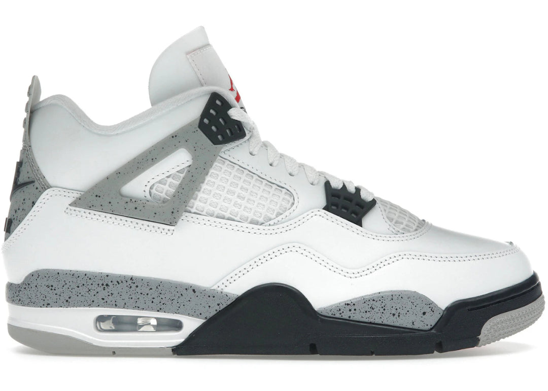 Air Jordan 4 Retro OG 'White Cement' 2025 - Grade School - Sneakers - Jawns on Fire Sneakers & Shoes