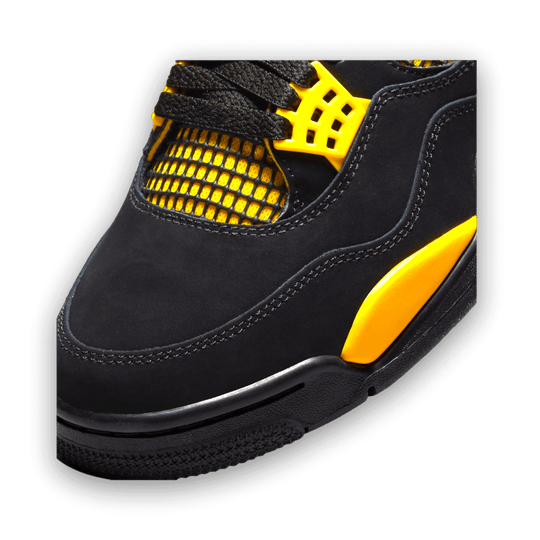 Air Jordan 4 Retro Yellow & Black 'Thunder' 2023 - Grade School - Sneakers - Jawns on Fire Sneakers & Shoes