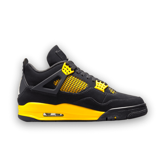 Air Jordan 4 Retro Yellow & Black 'Thunder' 2023 - Grade School - Sneakers - Jawns on Fire Sneakers & Shoes