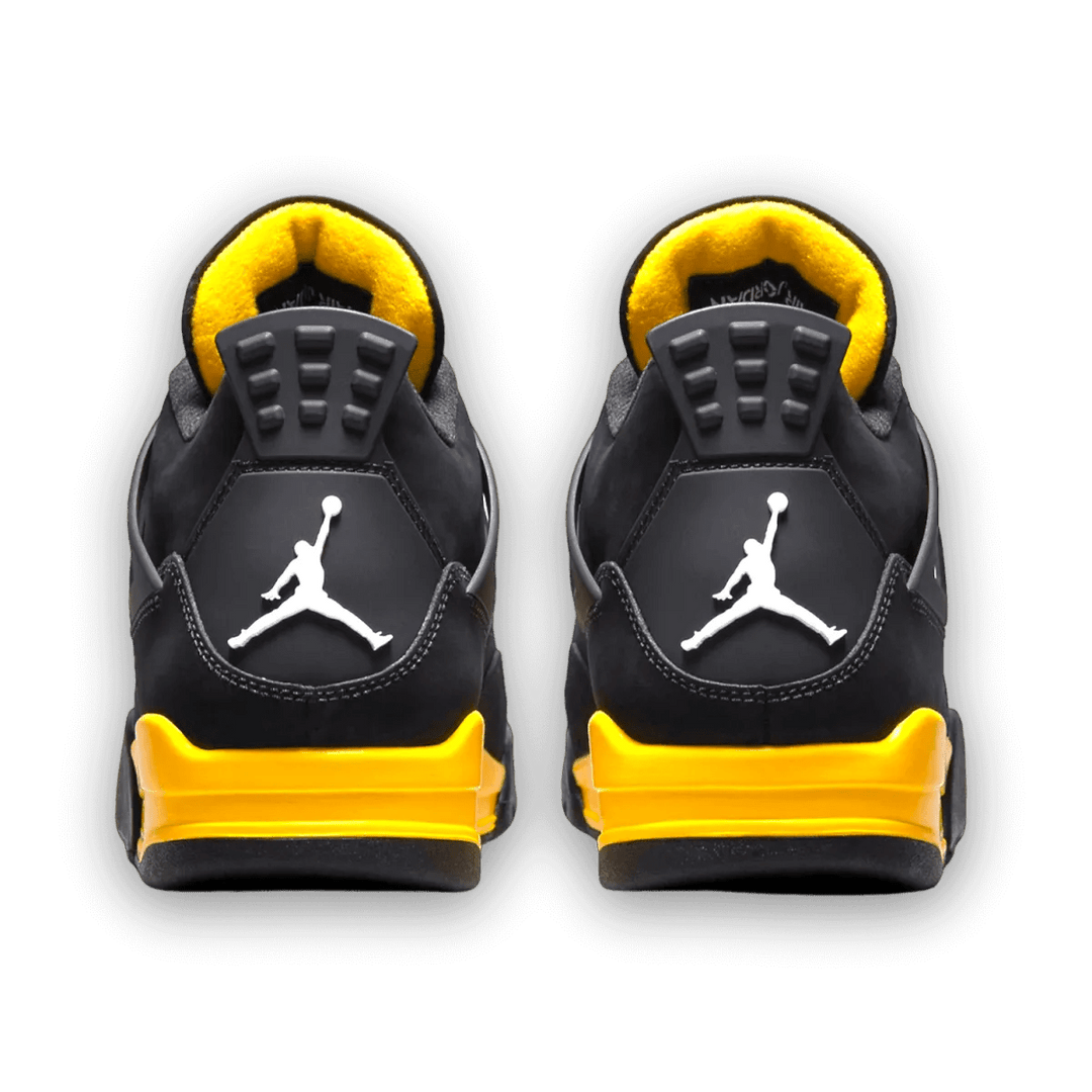 Air Jordan 4 Retro Yellow & Black 'Thunder' 2023 - Sneakers - Jawns on Fire Sneakers & Shoes