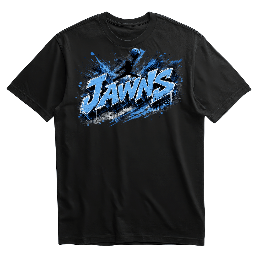 Air Jordan 5 Retro Black University Blue Only Jawns T-Shirts - T-Shirt - Jawns on Fire Sneakers & Shoes