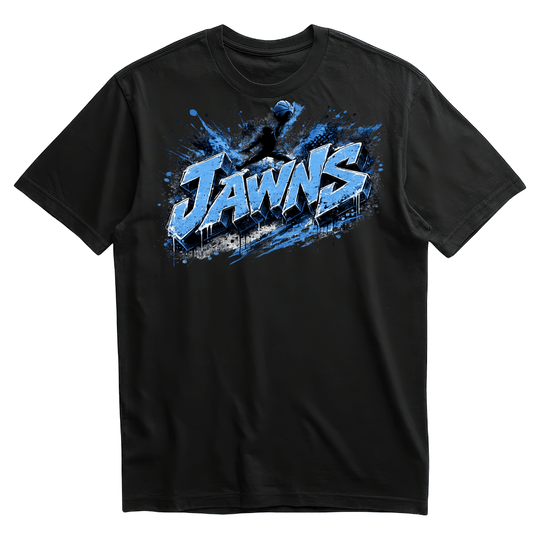 Air Jordan 5 Retro Black University Blue Only Jawns T-Shirts - T-Shirt - Jawns on Fire Sneakers & Shoes