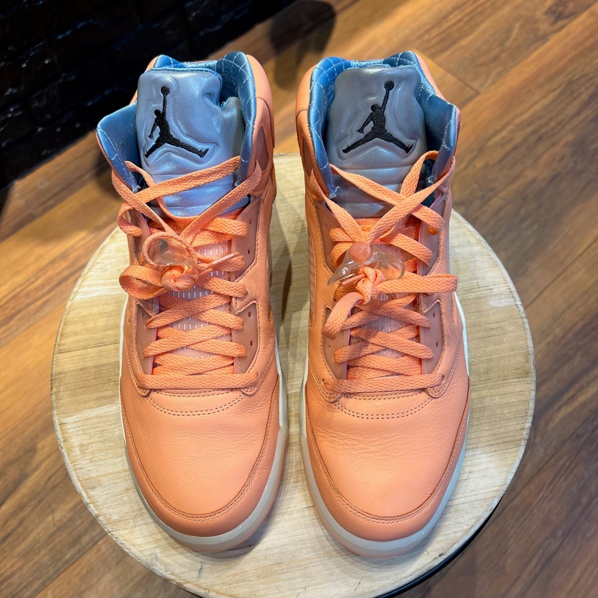 Air Jordan 5 Retro x DJ Khaled 'We The Best - Crimson - Gently Enjoyed (Used) Men 13 - Mid Sneaker - Jawns on Fire Sneakers & Streetwear