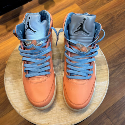 Air Jordan 5 Retro x DJ Khaled 'We The Best - Crimson - Gently Enjoyed (Used) Men 9.5 - Mid Sneaker - Jawns on Fire Sneakers & Streetwear