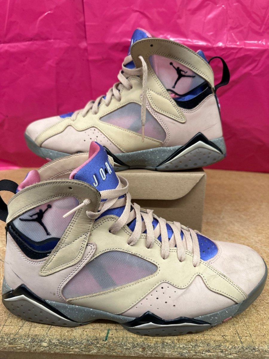 Air Jordan 7 Retro Sapphire (Men 11.5) Used - No Box - Sneakers - Jawns on Fire Sneakers &amp; Shoes