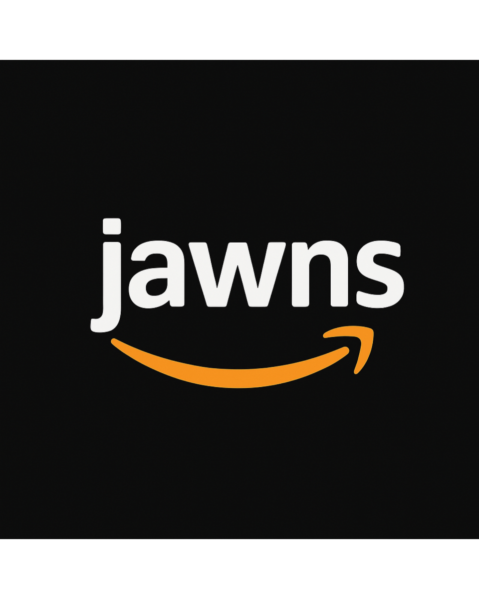 Amazon Jawns - Original Jawns - Black T-Shirt - T-Shirt - Jawns on Fire Sneakers & Shoes