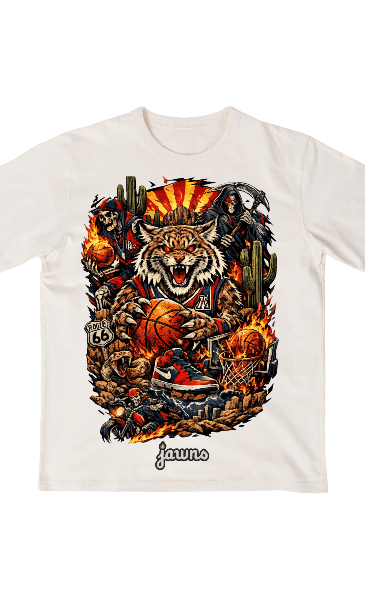 Arizona Wildcats Godspeed Streetwear Basketball Shirt - T-Shirt - Jawns on Fire Sneakers & Shoes