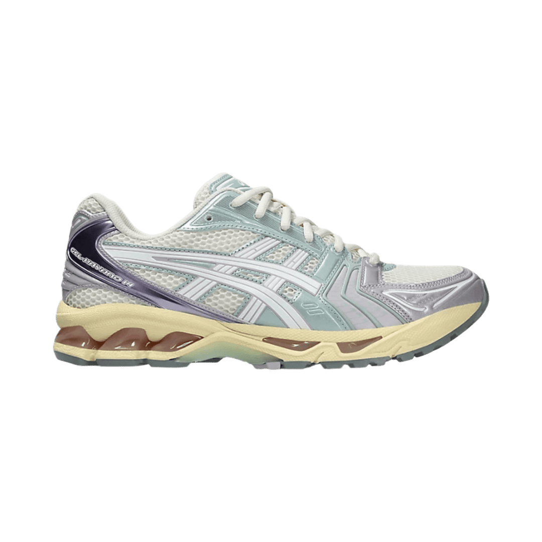 Asics Gel - Kayano 14 Cream/Dusk Violet - Sneakers - Jawns on Fire Sneakers & Shoes