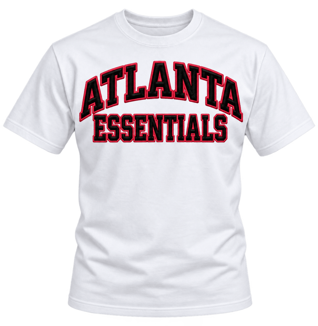 Atlanta Essentials T-Shirt – White – Falcons | Jawns on Fire - T-Shirt - Jawns on Fire Sneakers &amp; Shoes