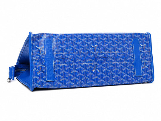 Goyard Sac Hardy Pet Carrier Goyardine PM Sky Blue