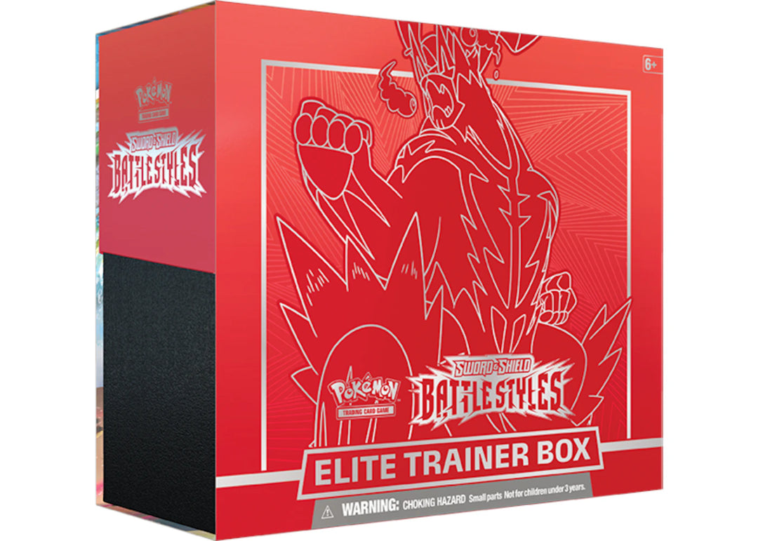 Pokémon TCG Sword & Shield Battle Styles Elite Trainer Box Single Strike
