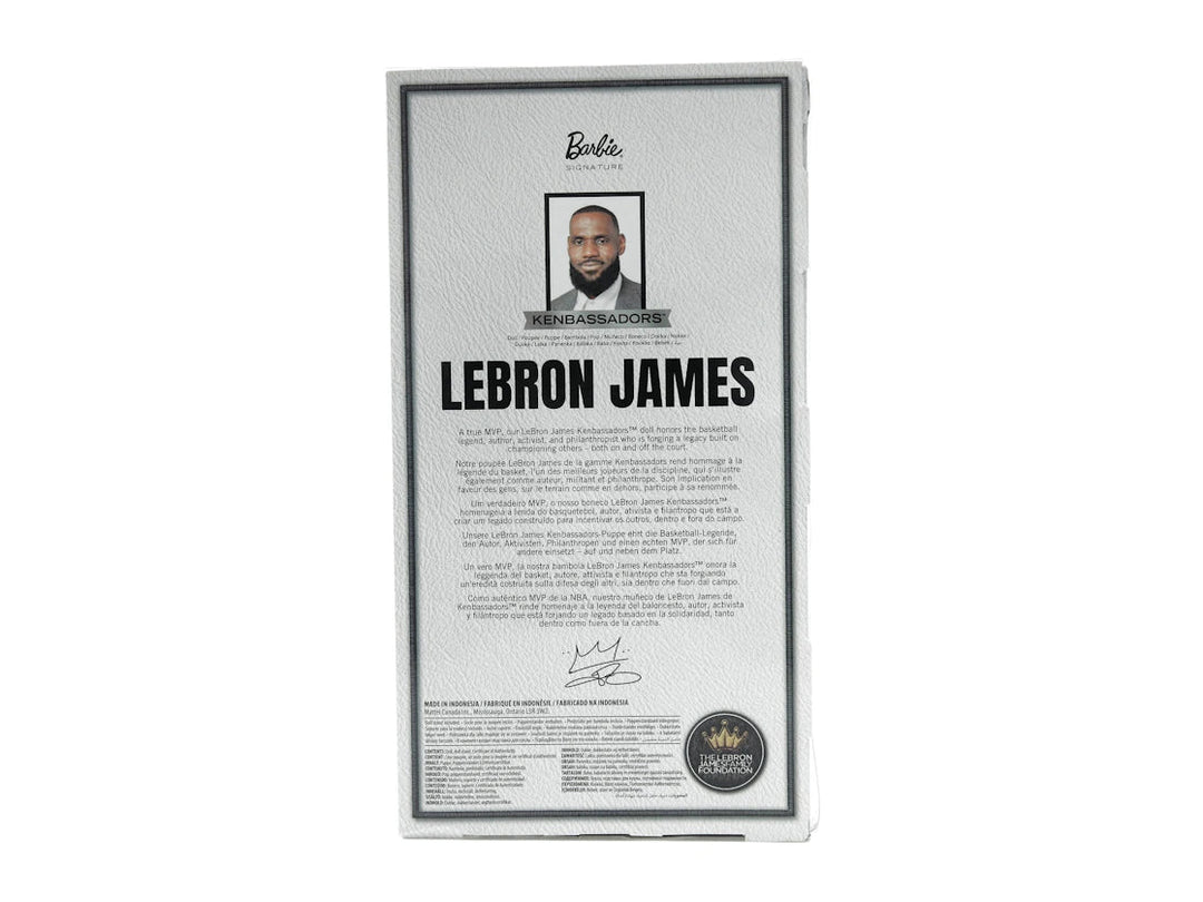Barbie Signature LeBarbie Lebron James Doll - Collectibles - Jawns on Fire Sneakers &amp; Shoes