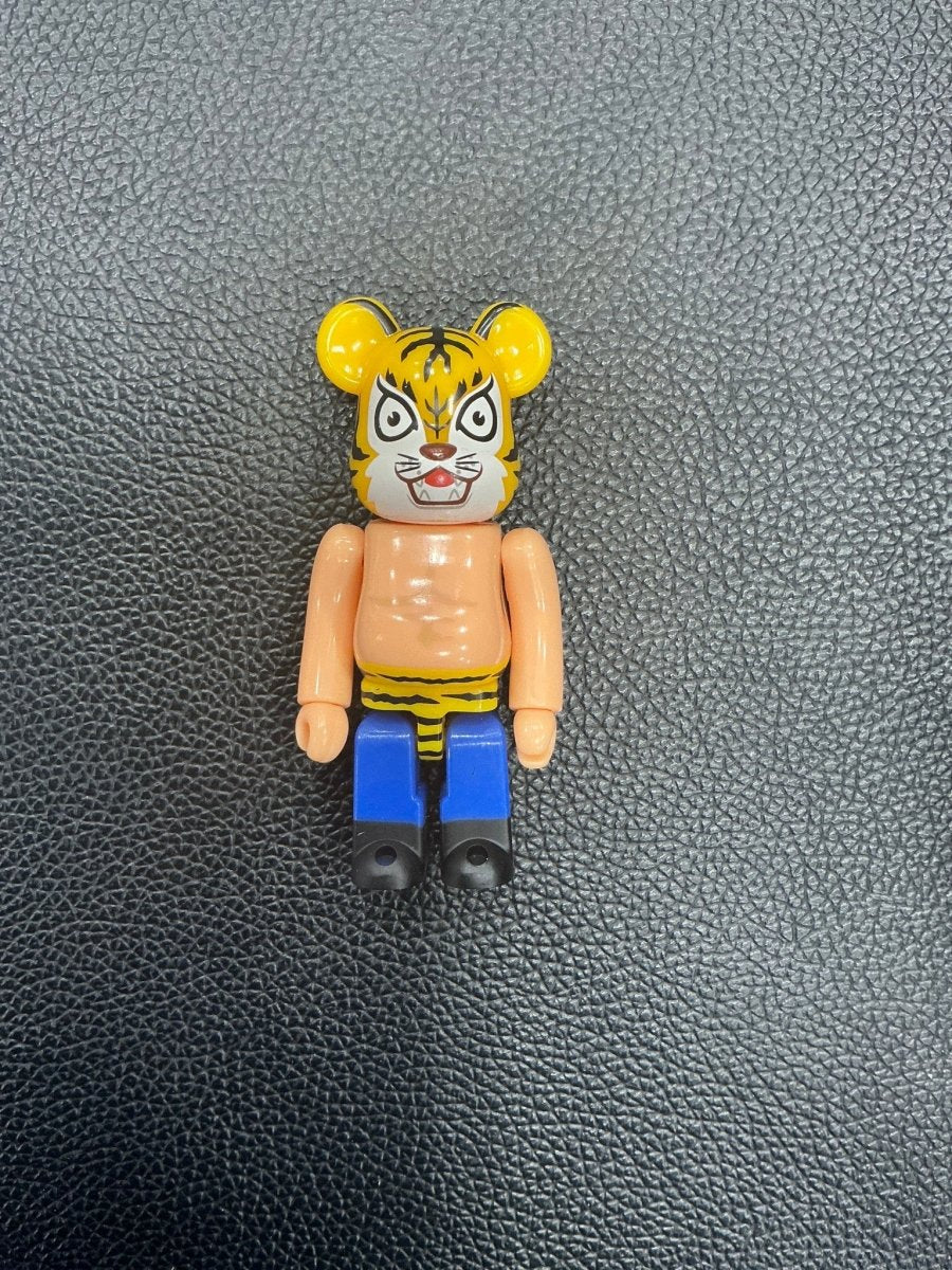 Be@rbrick 100% Series 27 "Hero" Tiger Mask - Designer Toy - Jawns on Fire Sneakers & Shoes