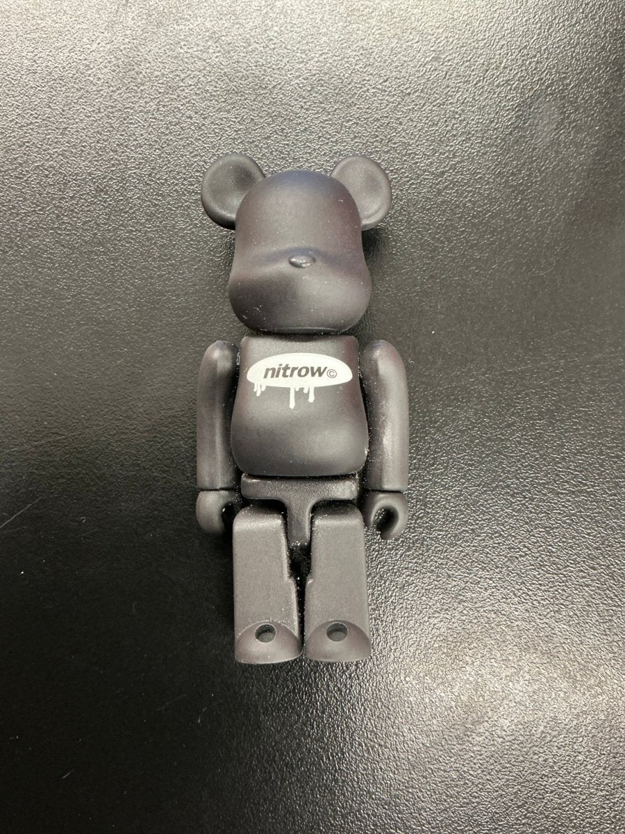 BE@RBRICK Nitrow 100% - Designer Toy - Jawns on Fire Sneakers & Shoes