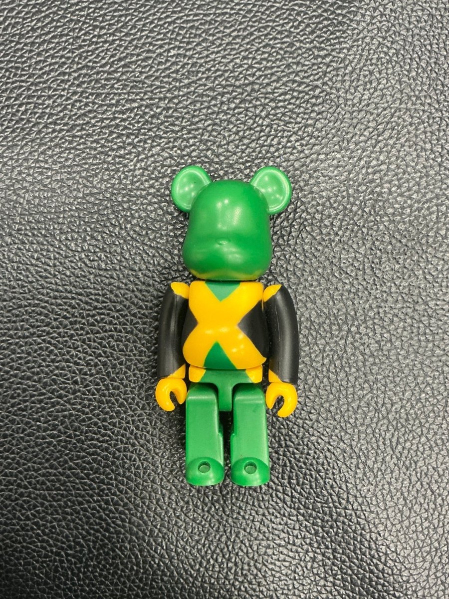 BE@RBRICK Series 22 Flag Jamaica 100% - Designer Toy - Jawns on Fire Sneakers & Shoes