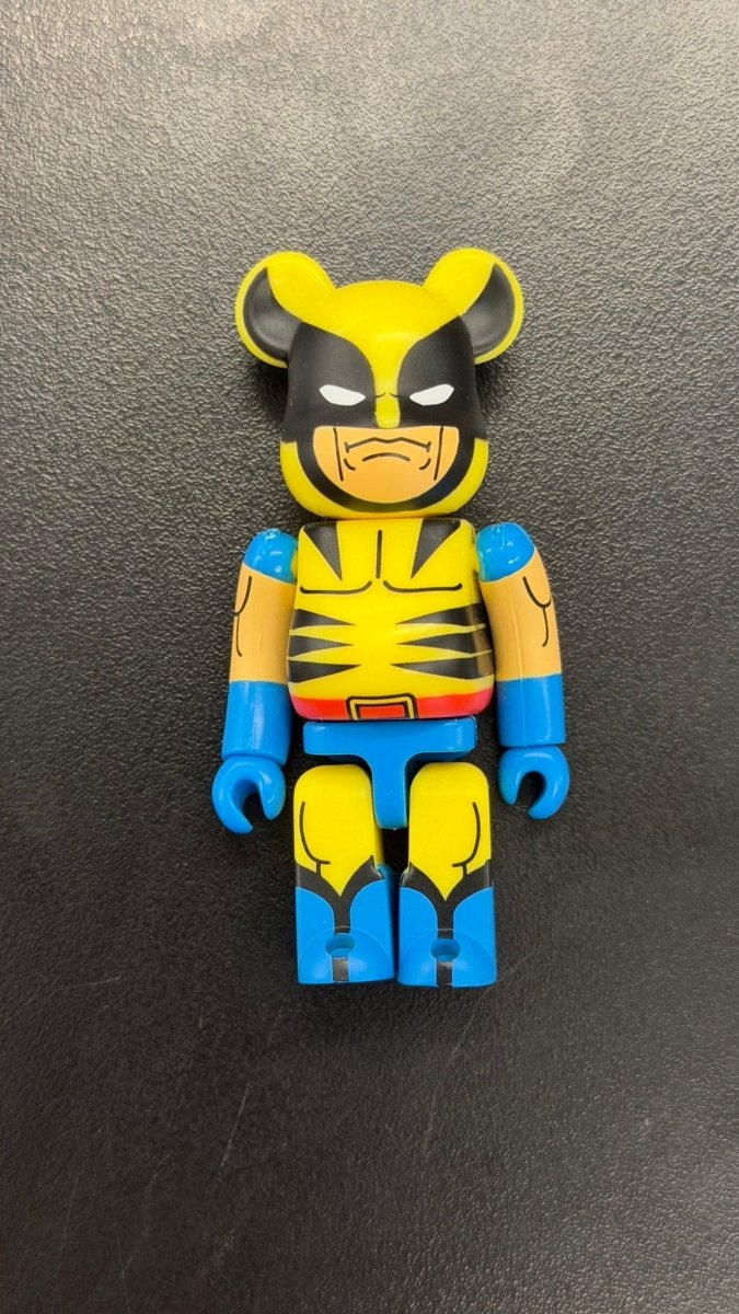 Be@rbrick Wolverine 100% - Designer Toy - Jawns on Fire Sneakers & Shoes