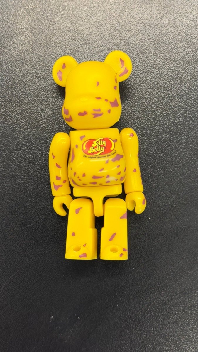 BE@RBRICK x Jelly Belly Banana 100% - Designer Toy - Jawns on Fire Sneakers & Shoes