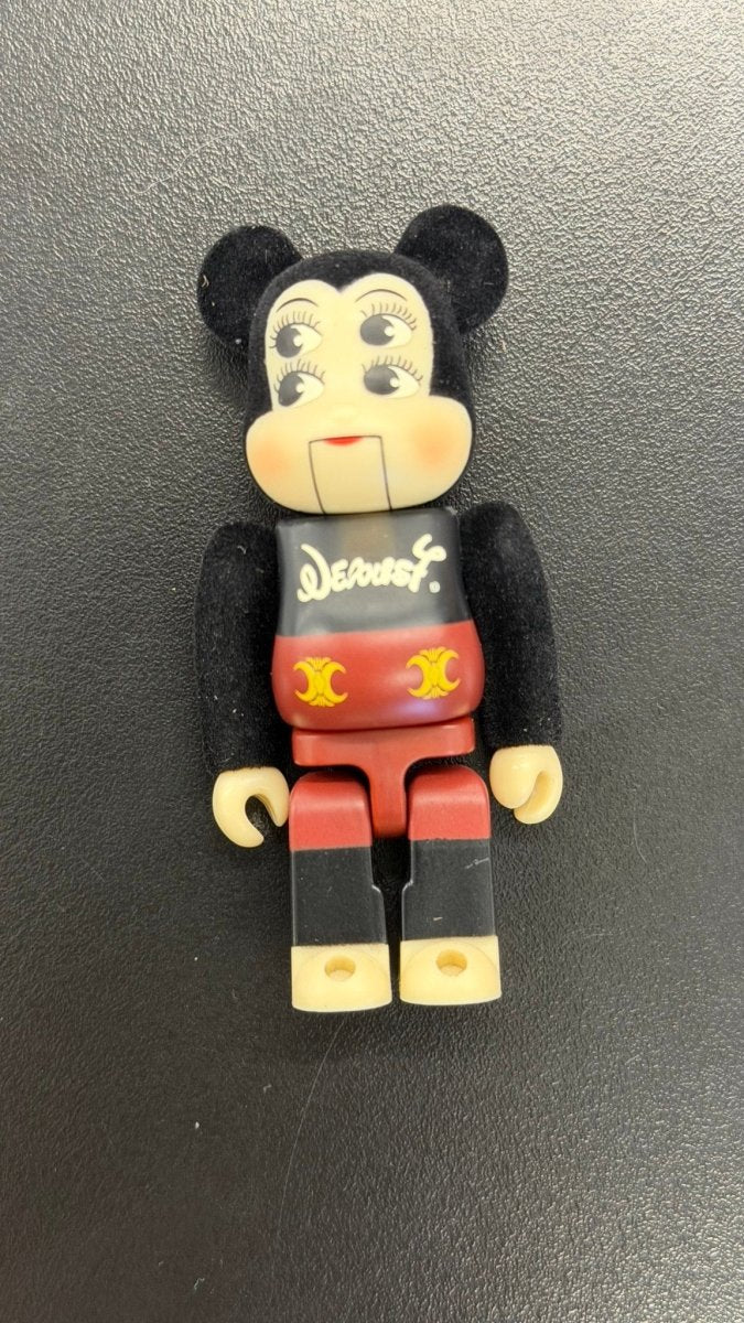 Be@rbrick x Nexus VII Four - Eyed Mickey Mouse 100% figure - Designer Toy - Jawns on Fire Sneakers & Shoes