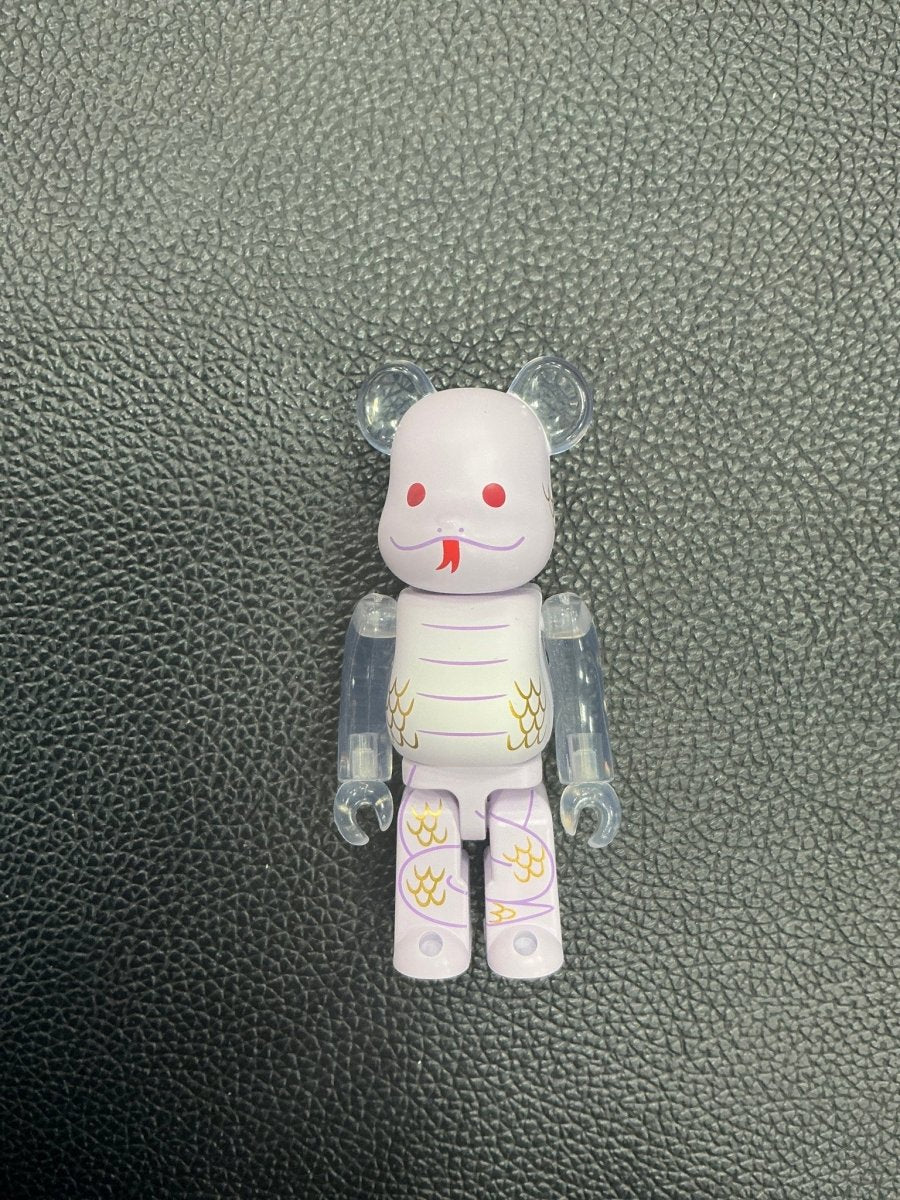 BE@RBRICK Zodiac Snake 100% - Designer Toy - Jawns on Fire Sneakers & Shoes