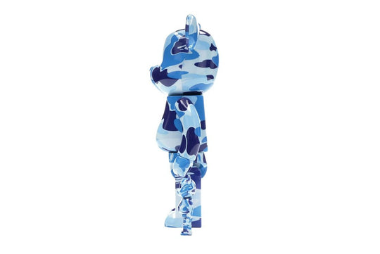 Bearbrick A Bathing Ape ABC Camo 400% Blue - Collectibles - Jawns on Fire Sneakers & Shoes