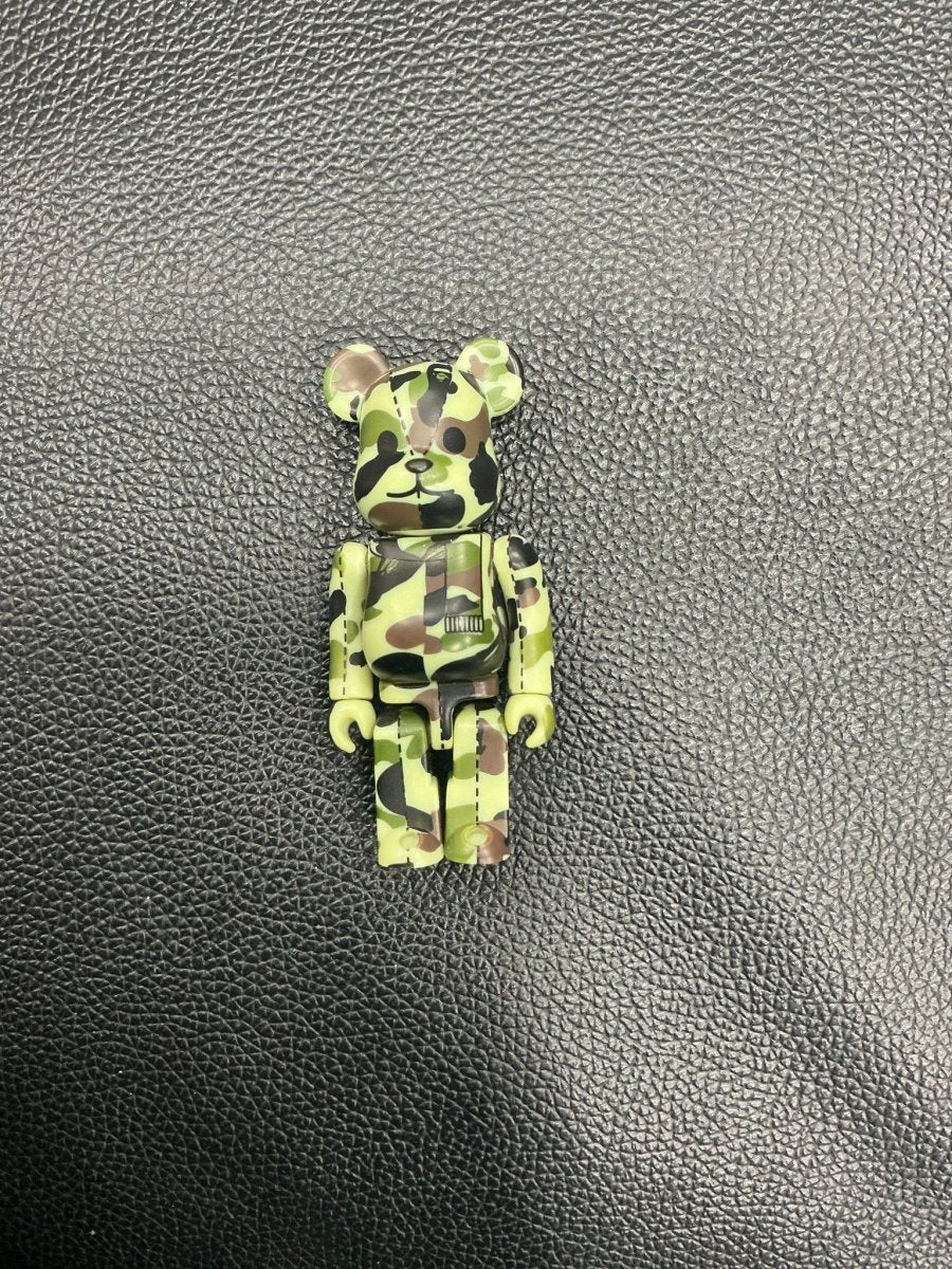 Bearbrick A Bathing Ape (BAPE) ABC Camo 100% - Designer Toy - Jawns on Fire Sneakers & Shoes