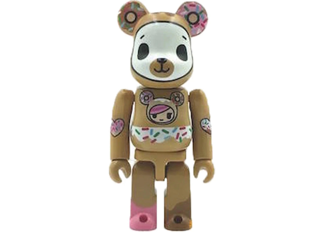 Bearbrick ActionCity x Tokidoki Biscotti 400% Multi - Collectibles - Jawns on Fire Sneakers & Shoes